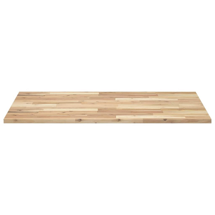 vidaXL Piano Scrivania Non Trattato 120x70x2cm Legno Massello Acacia