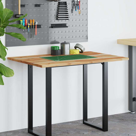 Piano Scrivania a Olio 80x50x2cm Legno Massello di Acacia 3279757