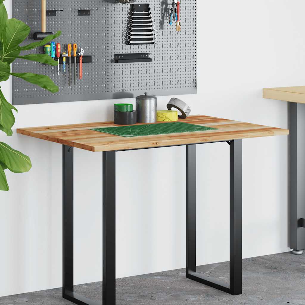 vidaXL Piano Scrivania a Olio 100x50x2cm Legno Massello Acacia