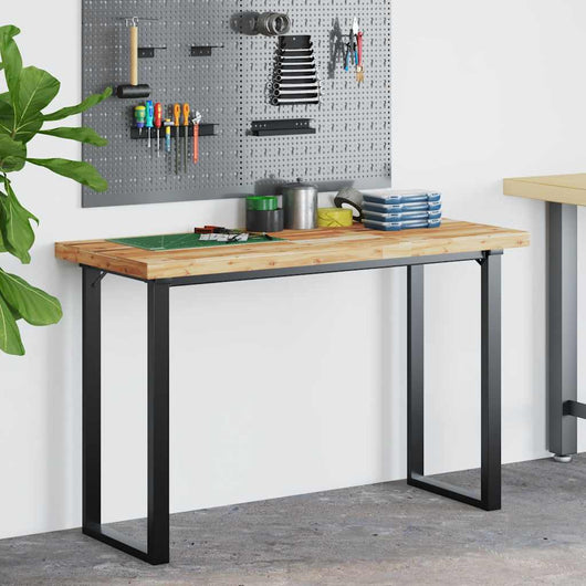 Piano Scrivania a Olio 120x50x4 cm Legno Massello Acacia 3279764