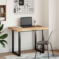 vidaXL Piano Scrivania a Olio 80x70x4 cm Legno Massello di Acacia