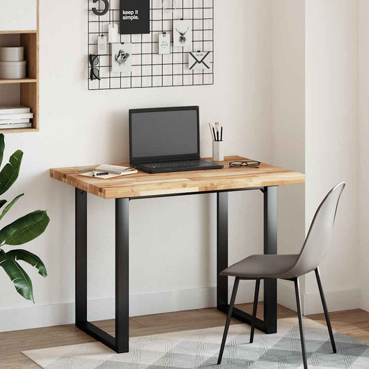 Piano Scrivania a Olio 80x70x4 cm Legno Massello di Acacia 3279771