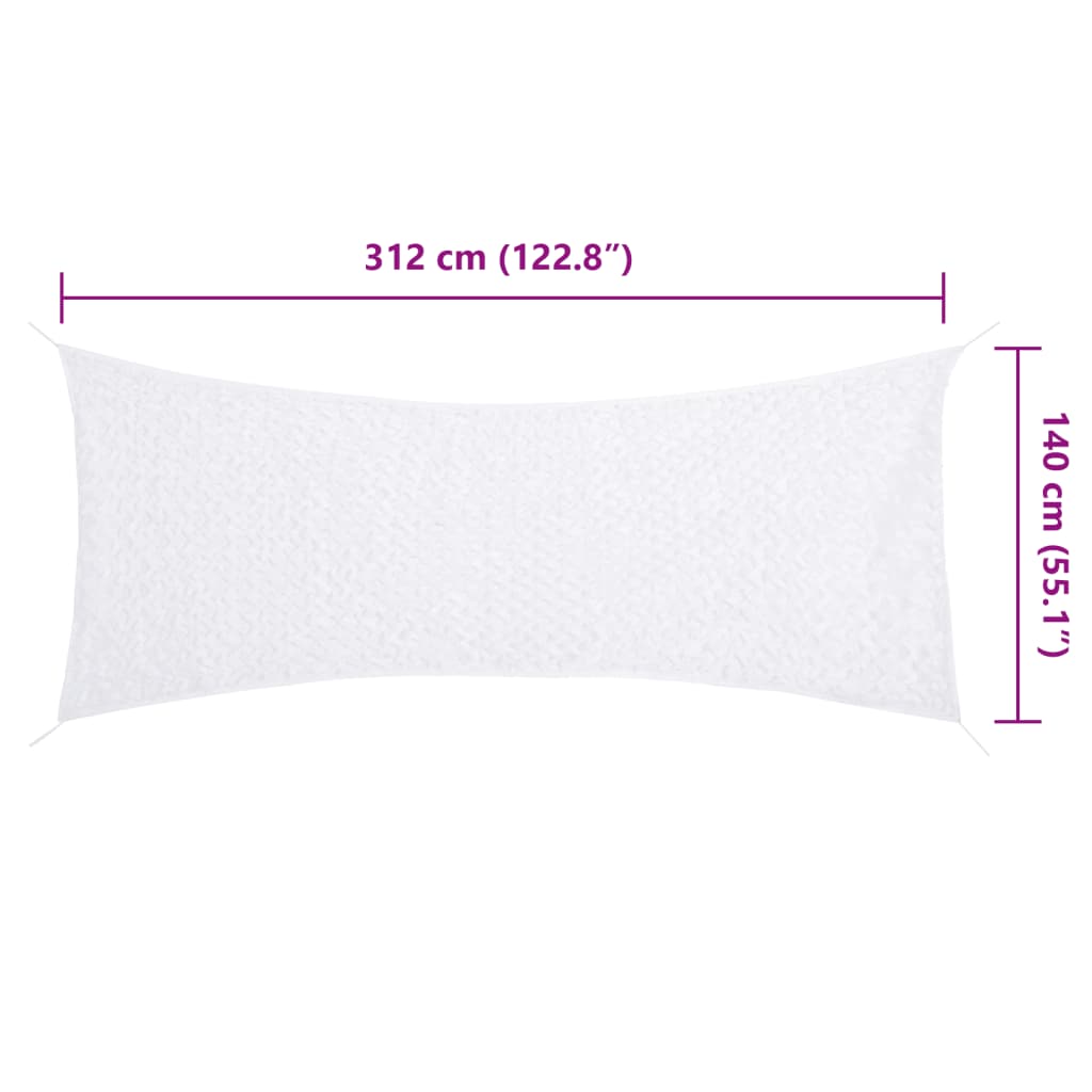 Rete Mimetica con Custodia di Conservazione 312x140 cm Bianca 4008269