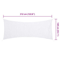 Rete Mimetica con Custodia di Conservazione 312x140 cm Bianca 4008269