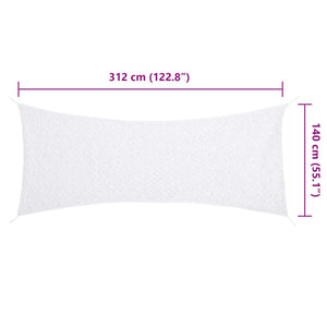 Rete Mimetica con Custodia di Conservazione 312x140 cm Bianca 4008269