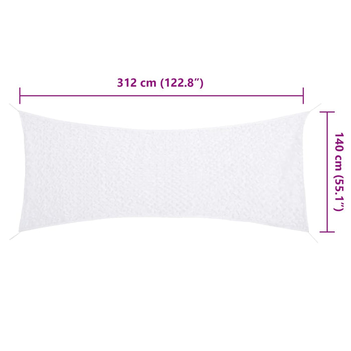 Rete Mimetica con Custodia di Conservazione 312x140 cm Bianca 4008269