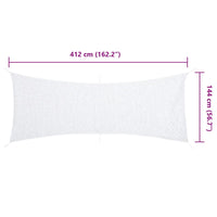 Rete Mimetica con Custodia di Conservazione 412x144 cm Bianca 4008270