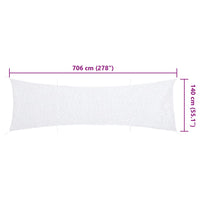 Rete Mimetica con Custodia di Conservazione 706x140 cm Bianca 4008273