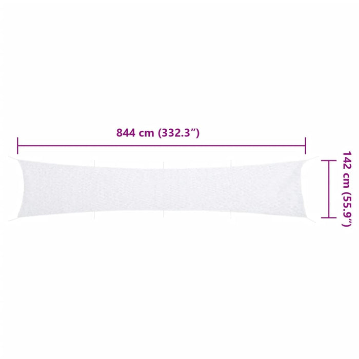 Rete Mimetica con Custodia di Conservazione 844x142 cm Bianca 4008274