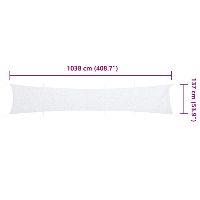 Rete Mimetica con Custodia di Conservazione 1038x137 cm Bianca 4008275