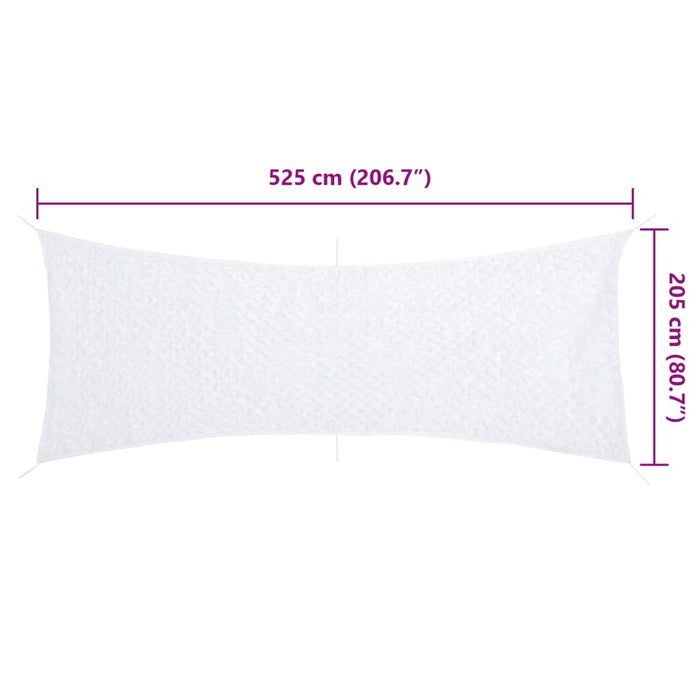 Rete Mimetica con Custodia di Conservazione 525x205 cm Bianca