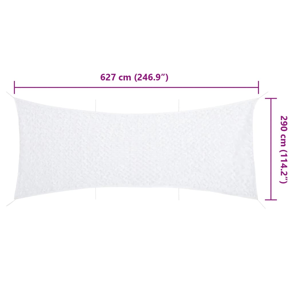 Rete Mimetica con Custodia di Conservazione 627x290 cm Bianca