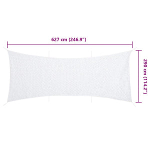 Rete Mimetica con Custodia di Conservazione 627x290 cm Bianca