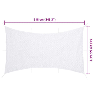 Rete Mimetica con Custodia di Conservazione 618x512 cm Bianca 4008294
