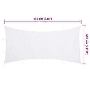 Rete Mimetica con Custodia di Conservazione 833x609 cm Bianca