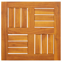 Piano per Tavolo 40x40x2 cm Quadrato Legno Massello di Faggio 4004252