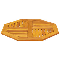 Piano per Tavolo 80x80x2,2 cm Ottagonale Legno Massello Acacia 4004262