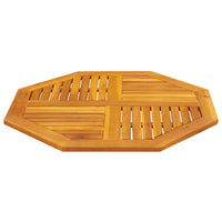 Piano per Tavolo 90x90x2,2 cm Ottagonale Legno Massello Acacia 4004263