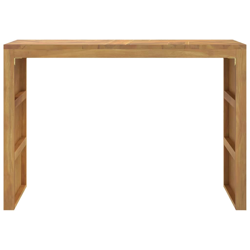 Tavolo Consolle 110x35x75 cm in Legno Massello di Teak 4009314