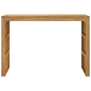 Tavolo Consolle 110x35x75 cm in Legno Massello di Teak 4009314