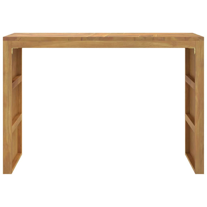 Tavolo Consolle 110x35x75 cm in Legno Massello di Teak 4009314