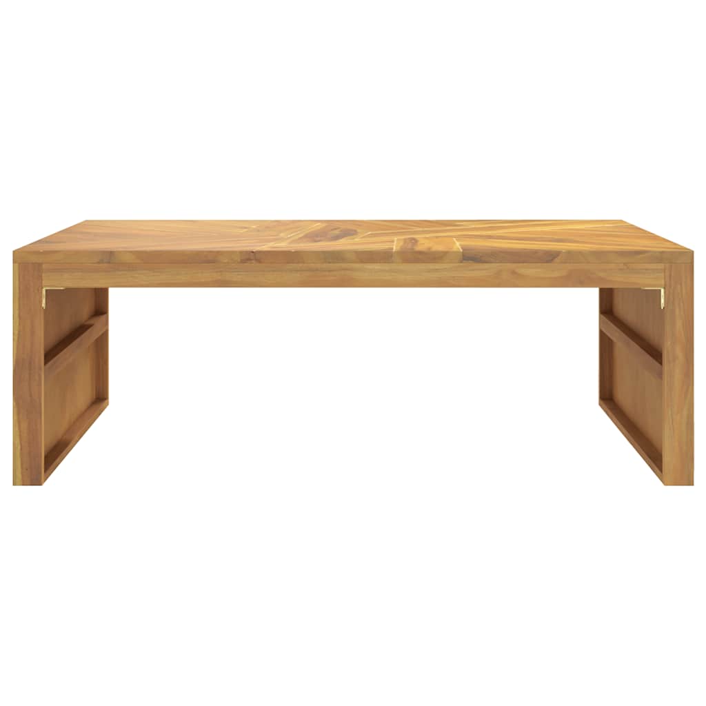 Tavolino da Salotto 110x60x38 cm in Legno Massello di Teak 4009315