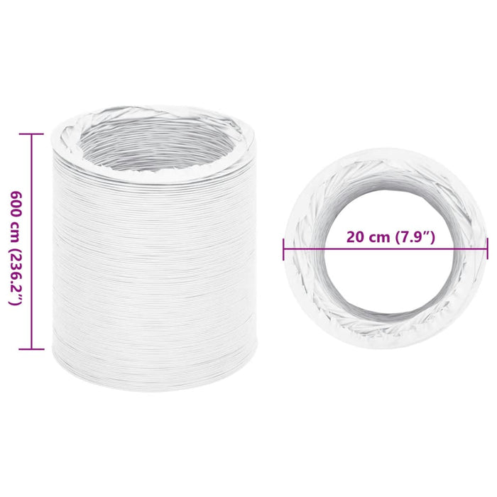 Condotto di Scarico in PVC 6m Ø20cm 4008057