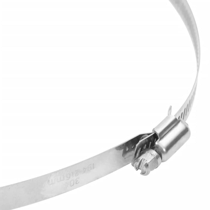 vidaXL Fascette Stringitubo 6pz 91-220 mm in Acciaio Inox 304