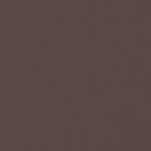 Panchina a Dondolo da Giardino Baldacchino Caffè in Acciaio