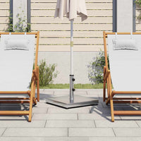 vidaXL Base per Ombrellone per Pali Ø32/38/48 mm 28 kg Rotonda