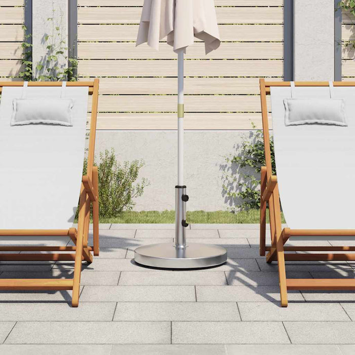 vidaXL Base per Ombrellone per Pali Ø32/38/48 mm 25 kg Rotonda