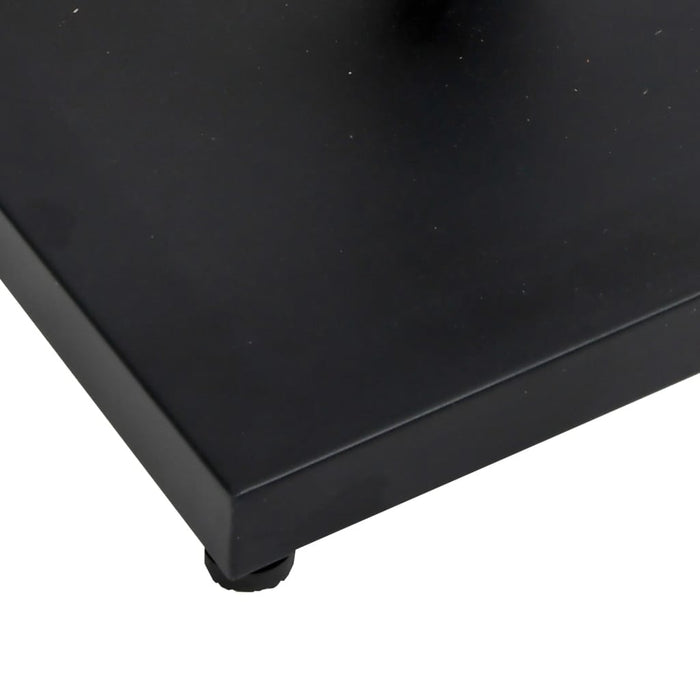 vidaXL Base per Ombrellone per Pali Ø32/38/48 mm 18 kg Quadrata