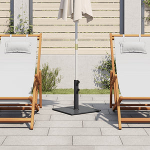 vidaXL Base per Ombrellone per Pali Ø32/38/48 mm 17 kg Quadrata