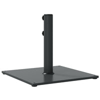 vidaXL Base per Ombrellone per Pali Ø32/38/48 mm 17 kg Quadrata