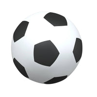 Porte Calcio Bambini 2pz con Pallone Bianco 64x35x48 cm Metallo 4008436