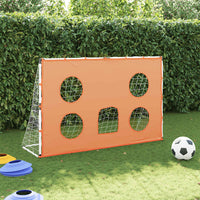 Porta Calcio Bambini Tappeto Bersagli e Pallone 182x62x118 cm 4008439