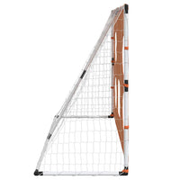 Porta Calcio Bambini Tappeto Bersagli e Pallone 182x62x118 cm 4008439