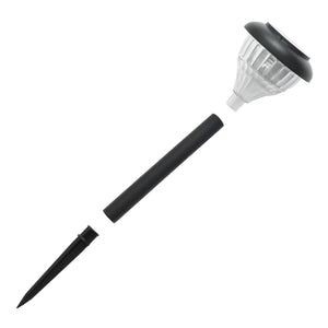 Luci Solari per Percorsi con Picchetti 4 pz Bianco Caldo ed RGB 4008189