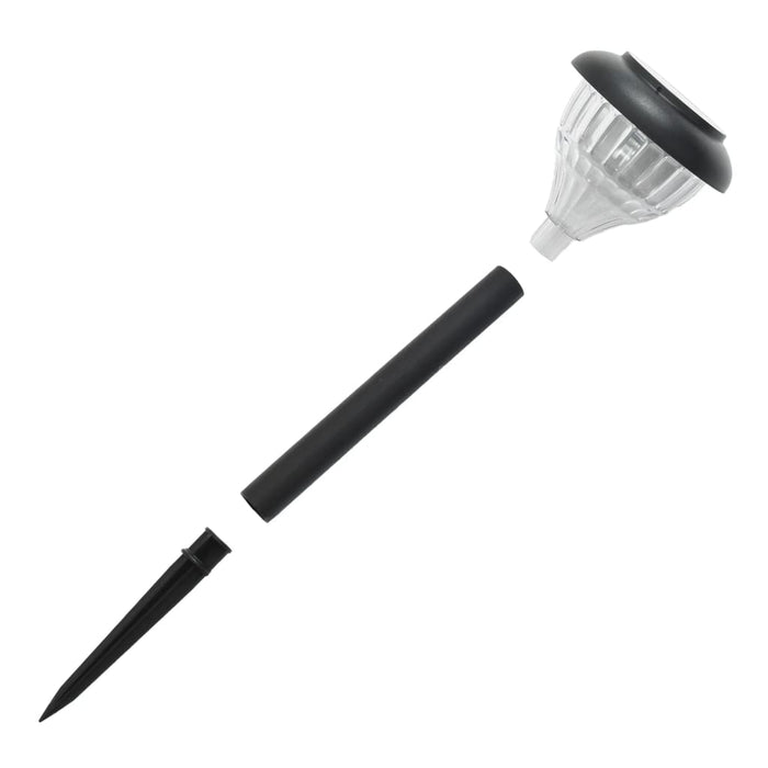 Luci Solari per Percorsi con Picchetti 4 pz Bianco Caldo ed RGB 4008189