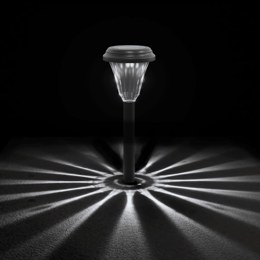 Luci Solari per Percorsi con Picchetti 12 pz Bianche 4008190