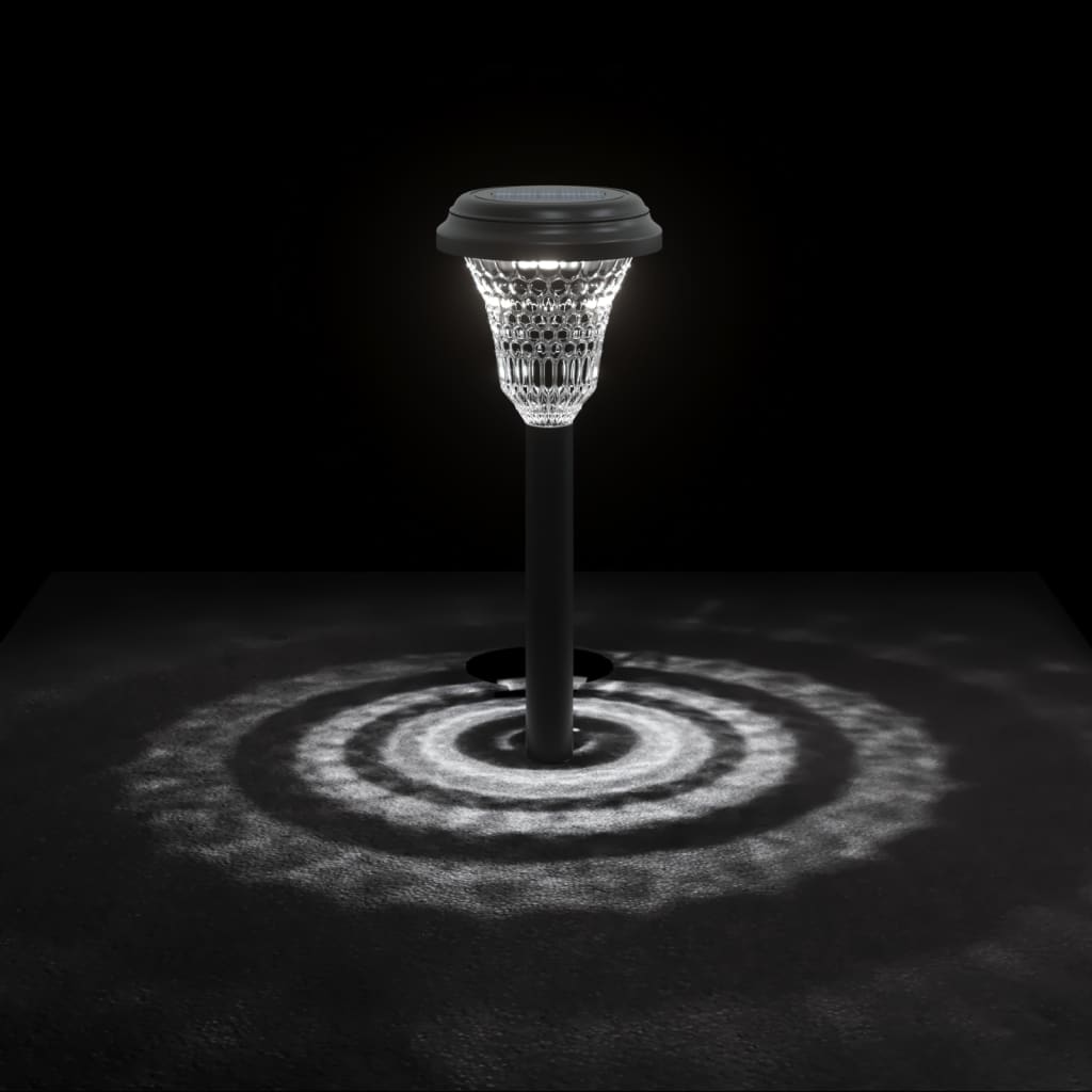 Luci Solari per Percorsi con Picchetti 12 pz Bianche 4008191