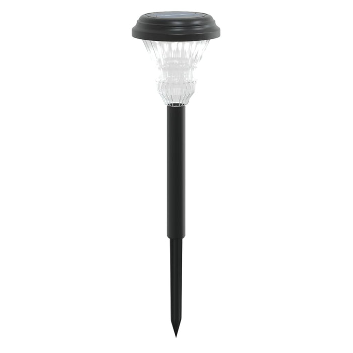 vidaXL Luci Solari per Percorsi con Picchetti 12 pz Bianche