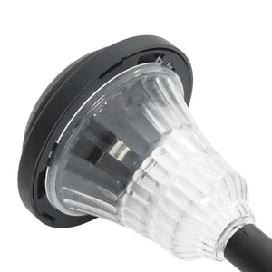 vidaXL Luci Solari per Percorsi con Picchetti 12 pz Bianche