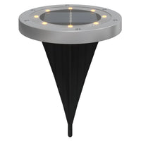 Luci Solari da Terra con Picchetti da Esterno 12pz Bianco Caldo 4008201