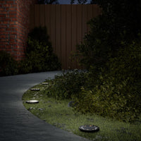 Luci Solari da Terra con Picchetti da Esterno 12pz Bianco Caldo 4008203