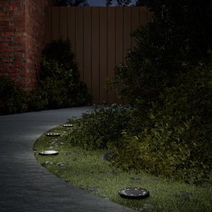 Luci Solari da Terra con Picchetti da Esterno 12pz Bianco Caldo 4008203