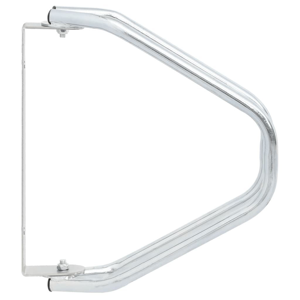 Supporto per Bici a Parete 2 pz in Acciaio Zincato 4008601