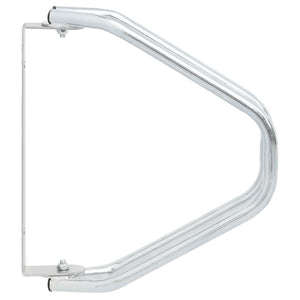 Supporto per Bici a Parete 2 pz in Acciaio Zincato 4008601