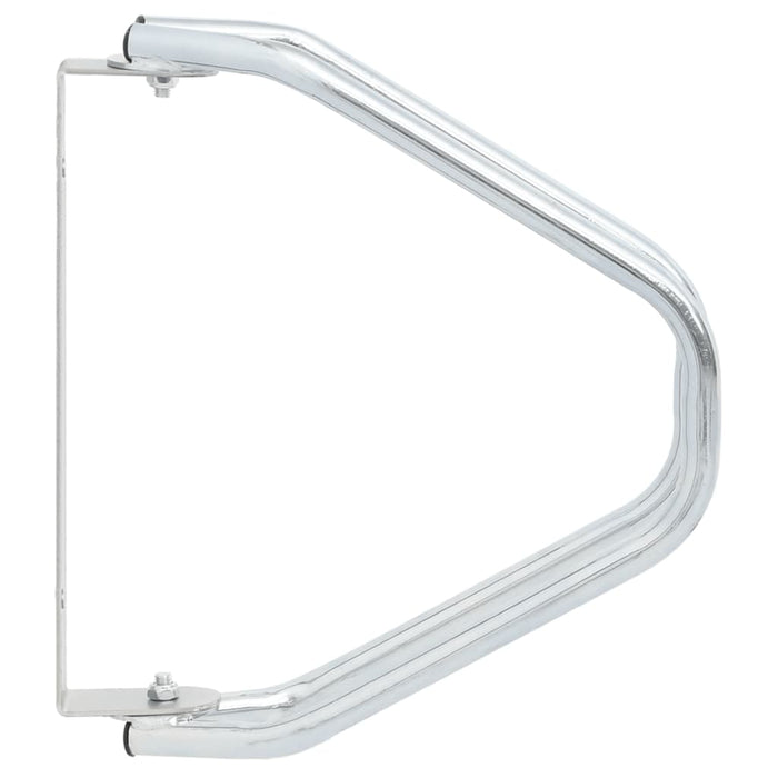 Supporto per Bici a Parete 2 pz in Acciaio Zincato 4008601