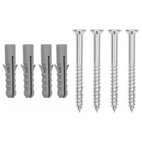 Supporto per Bici a Parete 2 pz in Acciaio Zincato 4008601